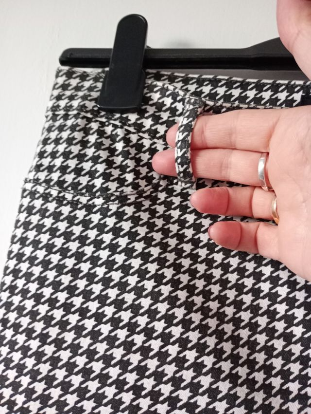 Pantalón pata de gallo 