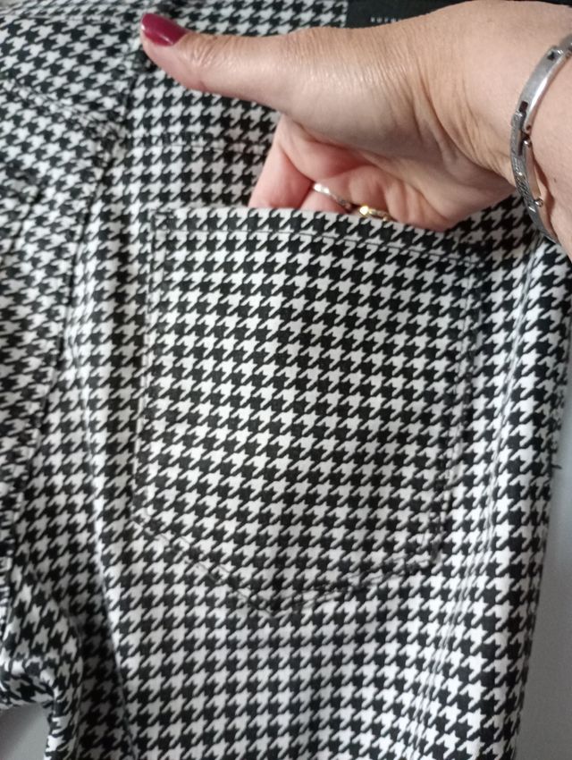 Pantalón pata de gallo 