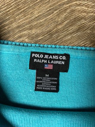 Jersey turquesa de Ralph Lauren