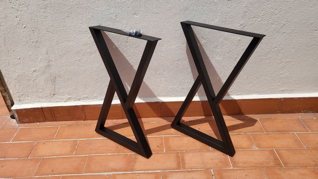 Estructura de acero para mesa