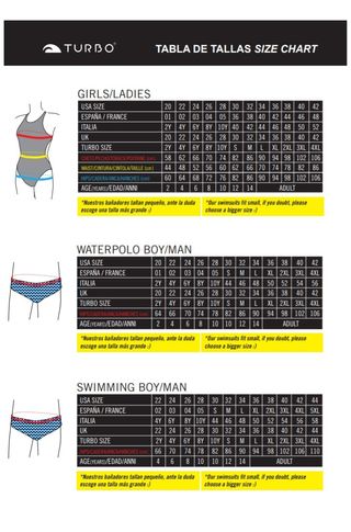 Bañador natación TURBO