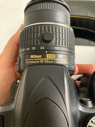 Camara Reflex Nikon D3300  Obj. AFS Nikkor 1855