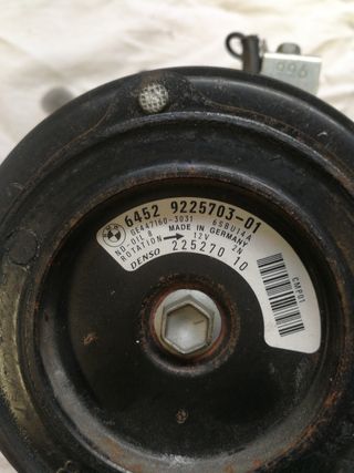 COMPRESOR AIRE ACONDICIONADO BMW