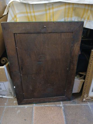 Espejo madera.