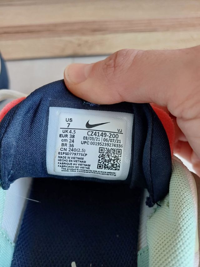 zapatillas Nike Air 38