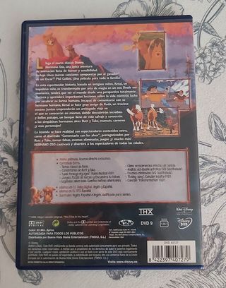 Pack 4 pelis Disney en DVD