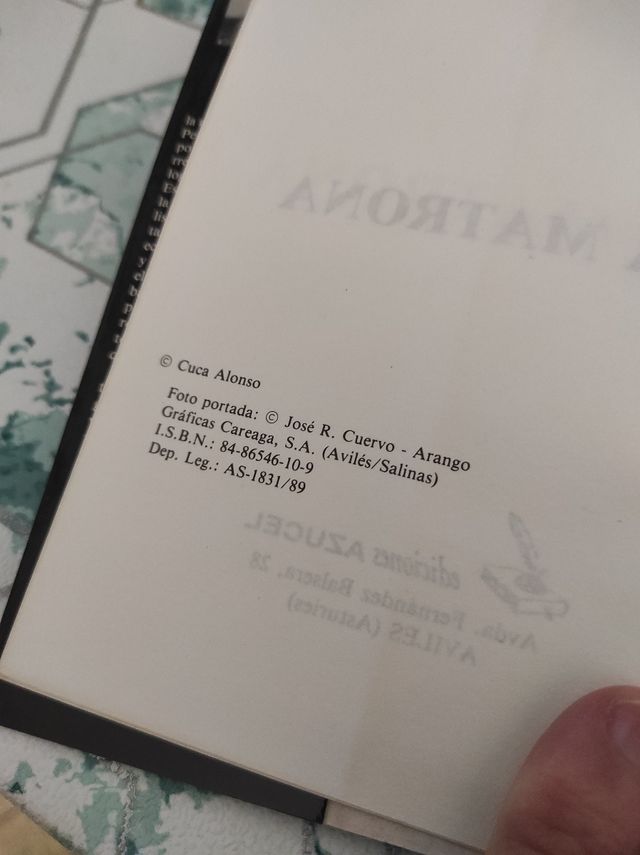 La matrona, Cuca Álvarez 1989