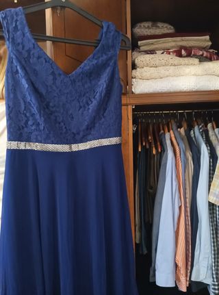 Vestido para BODA azul