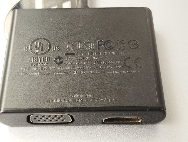 Adaptador HP Elitepad HDMI VGA