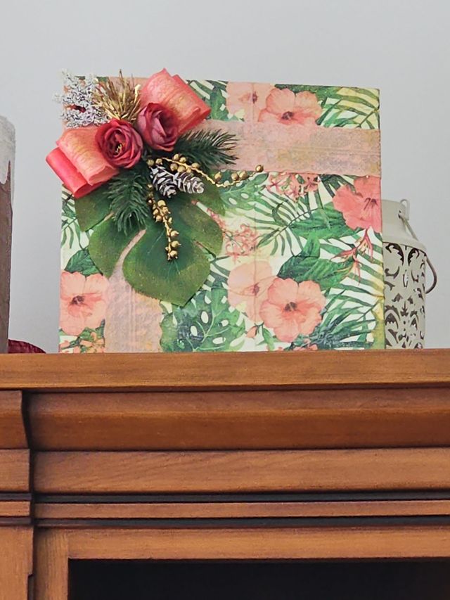 Cuadro tropical decoración