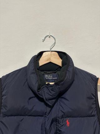 Chaleco Polo Ralph Lauren plumas 