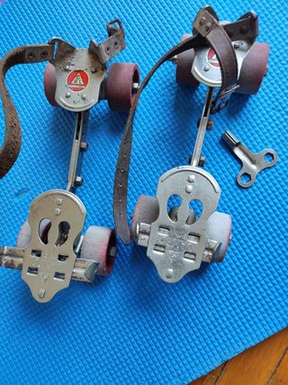 Pattini a rotelle d'epoca