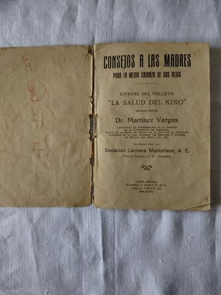 Libro Antiguo 1920