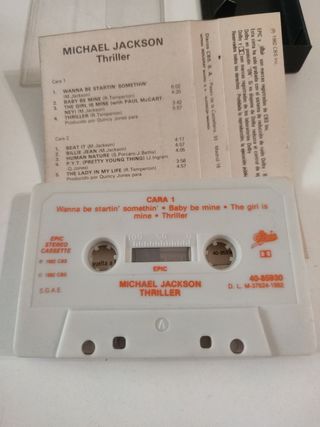MICHAEL JACKSON CASSETTES