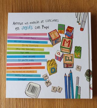 Libro pupi aprende inglés + CD