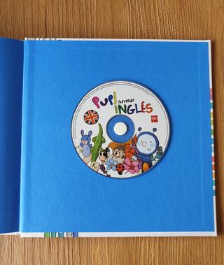 Libro pupi aprende inglés + CD