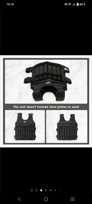 CHALECO ENTRENAR+16 BOLSITAS/LASTRAR