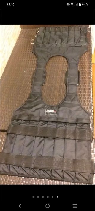 CHALECO ENTRENAR+16 BOLSITAS/LASTRAR