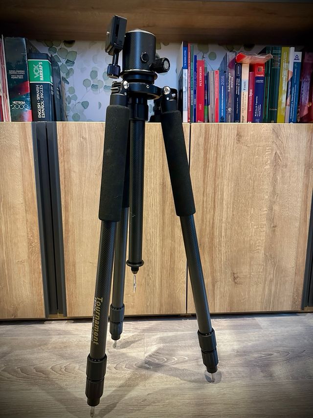 Testa a colonna per treppiede in carbonio FEISOL CT3342