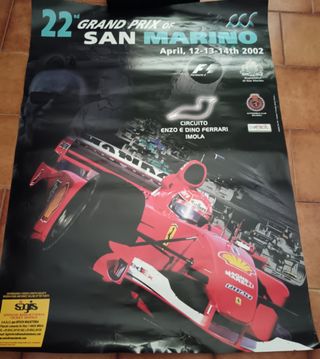 Locandina POSTER 22 GRAND PRIX OF SAN MARINO APRIL