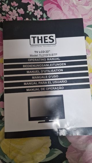Libro istruzioni tv Thes 