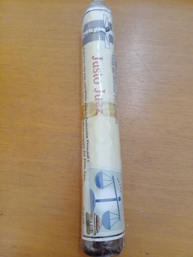 Vela Esotérica Oração ao Justo Juíz