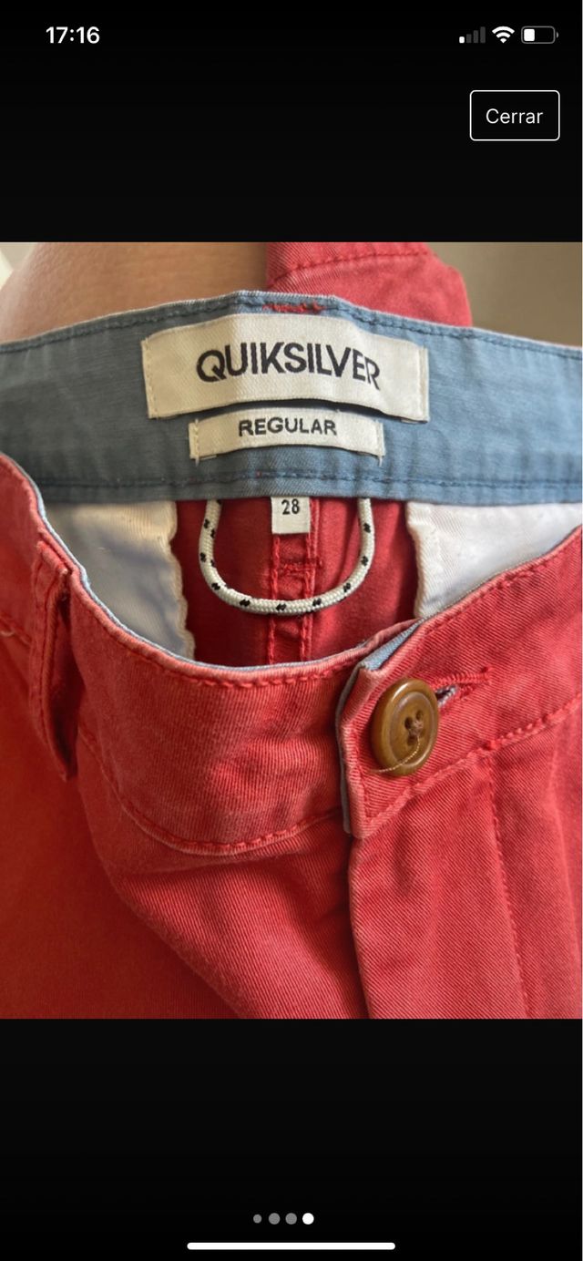 Quiksilver 2 bermudas. Talla 28.
