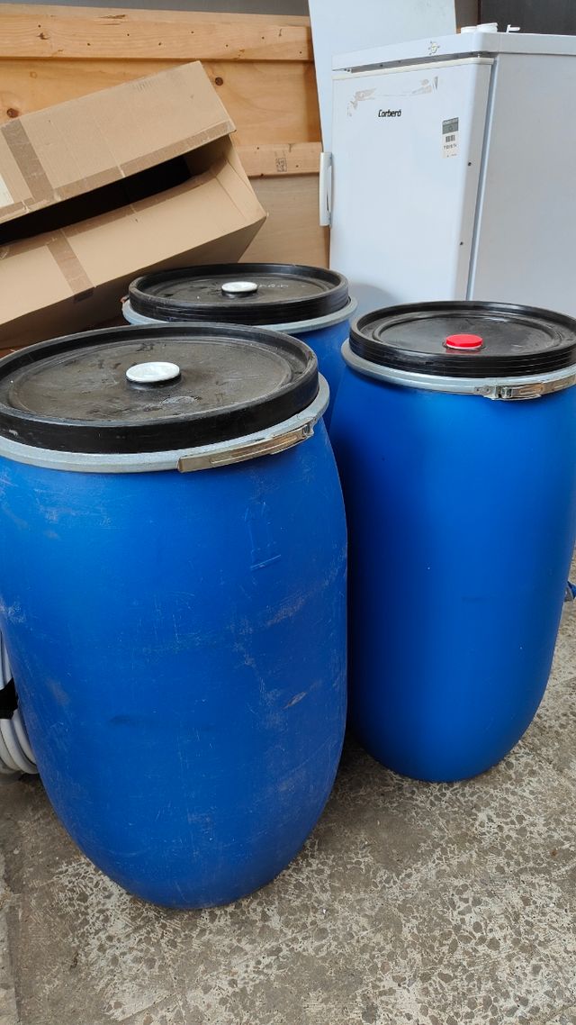 Bidón con tapa 220lt