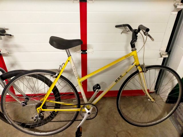 Bicicleta clásica restaurada