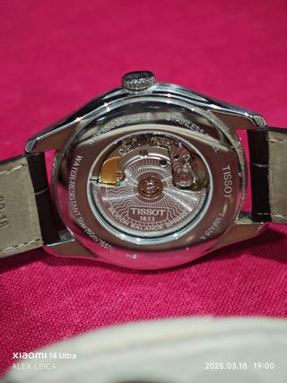 Reloj suizo tissot automático Cosc certificado,