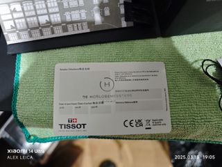 Reloj suizo tissot automático Cosc certificado,