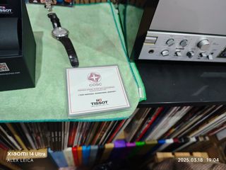 Reloj suizo tissot automático Cosc certificado,
