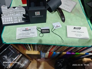 Reloj suizo tissot automático Cosc certificado,