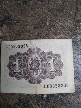Billetes antiguos 