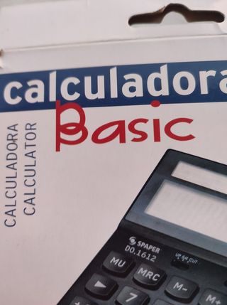 Calculadora sobremesa 12 dígitos Spaper