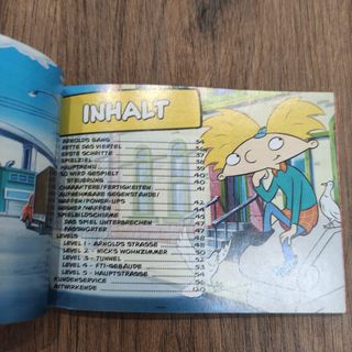 Hey Arnold manual game boy advance