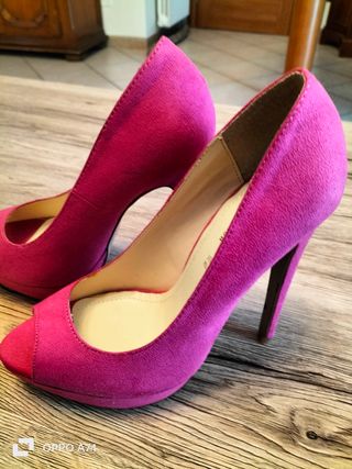 Décolleté donna fucsia numero 37