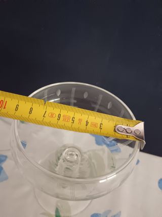 2 Bicchieri Coppe Champagne Anni 40 Con Disegno V