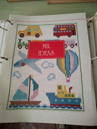 Fascículos de punto de cruz