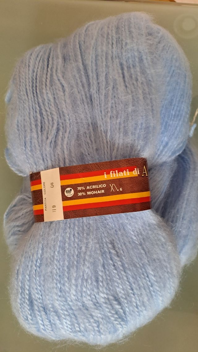 Gomitoli di lana mohair Phildar. Gr.300