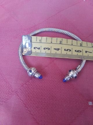 Pulsera rígida en plata 21 gramos