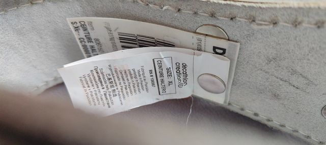 Cinturón halterofilia