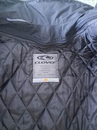 CHAQUETA MOTO CLOVER CON PROTECCIONES