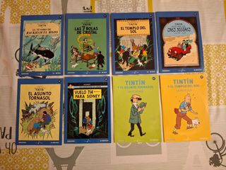 8 DVDs Las aventuras de Tintin