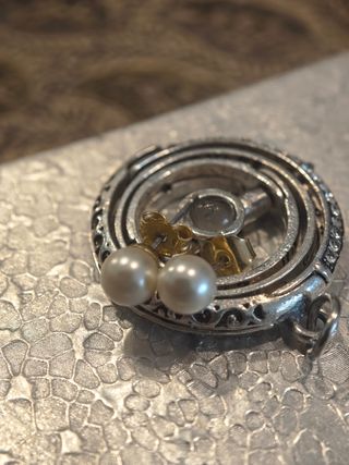 Pendientes de perlitas