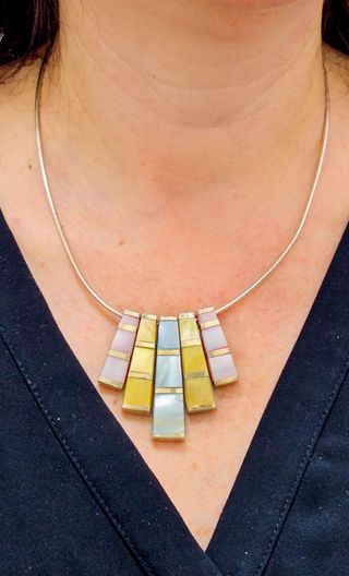 Gargantilla en plata de ley