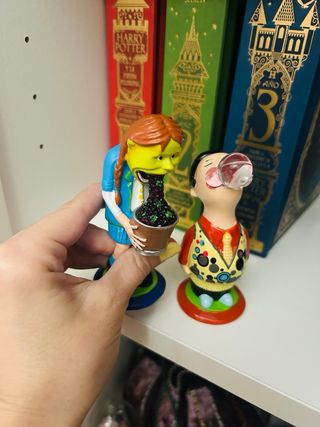 Figuras tienda hermanos Weasley de Harry Potter