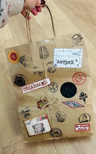 Figuras tienda hermanos Weasley de Harry Potter