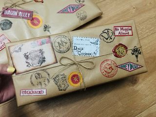 Figuras tienda hermanos Weasley de Harry Potter