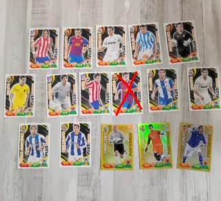 Álbum y lote de 244 cartas fútbol 2011-2012